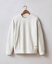 Women's Relaxed French Terry Crew - Malt White
